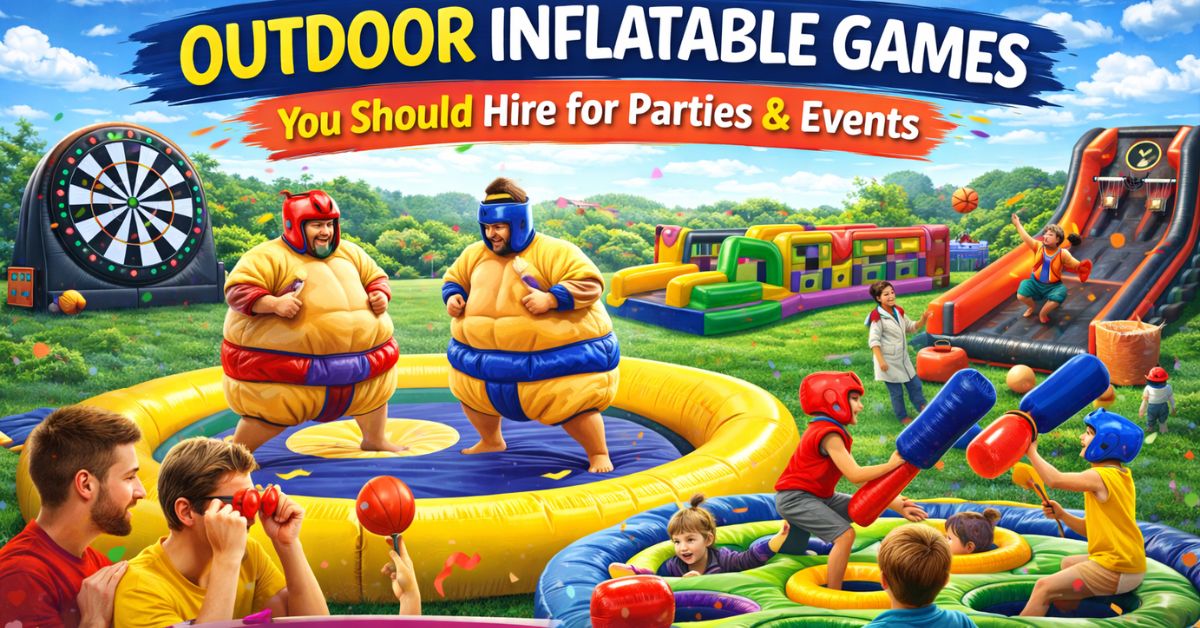 Top 10 Outdoor Inflatable Games You Should Hire for Parties & Events