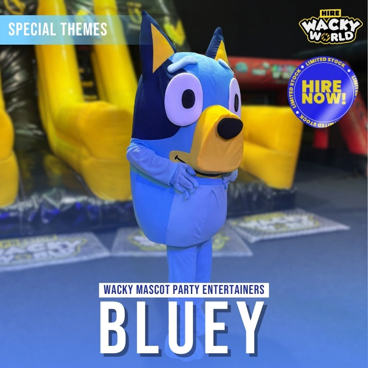 Hire Bluey Mascot Entertainer