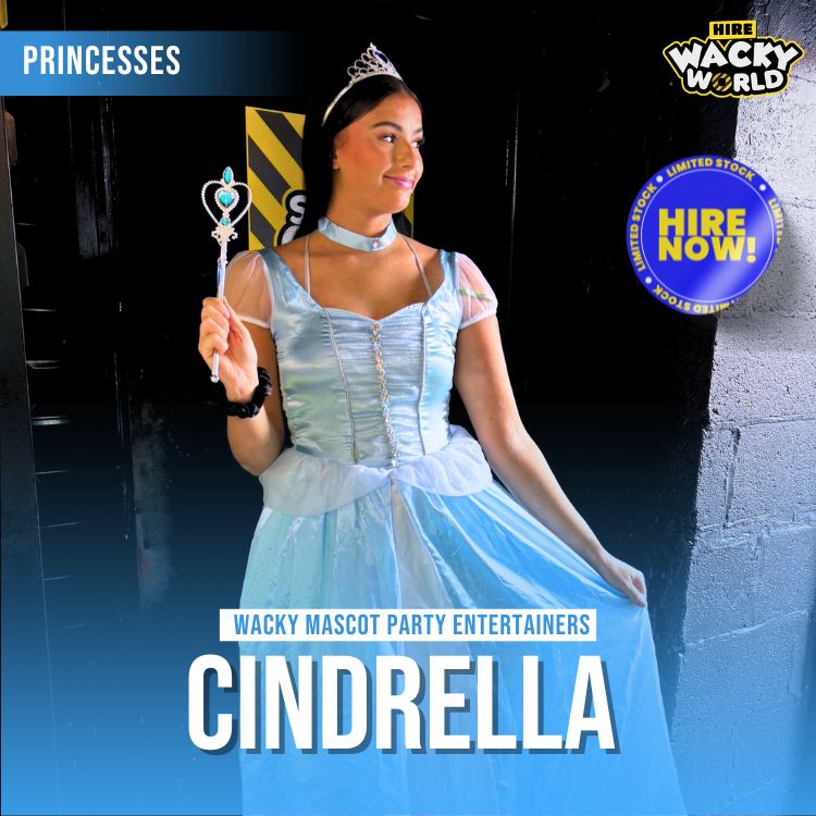 Hire Cindrella Mascot Entertainer