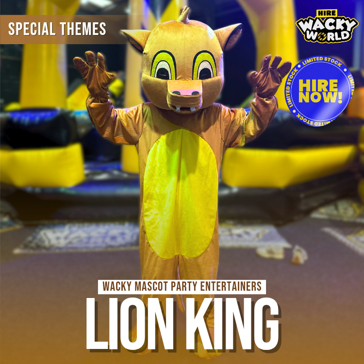 Hire Lion King Mascot Entertainer