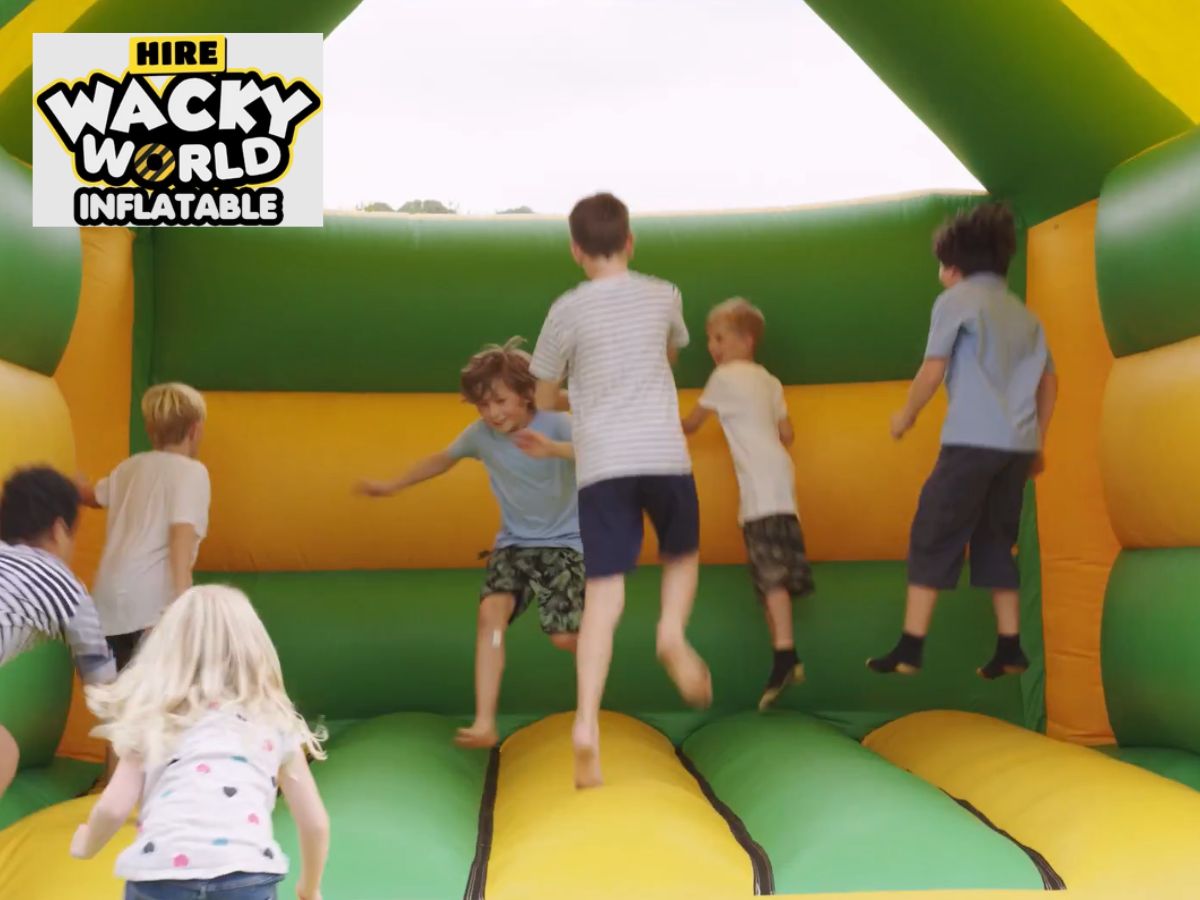 Bounce, Jump, and Play: Wacky World Inflatable Hire - Destination for Bouncy Inflatable Fun!