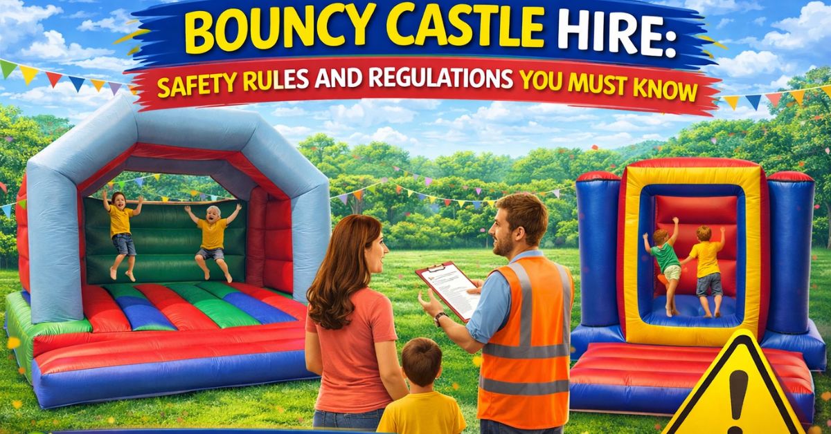 Bouncy Castle Hire: Safety Rules and Regulations You Must Know