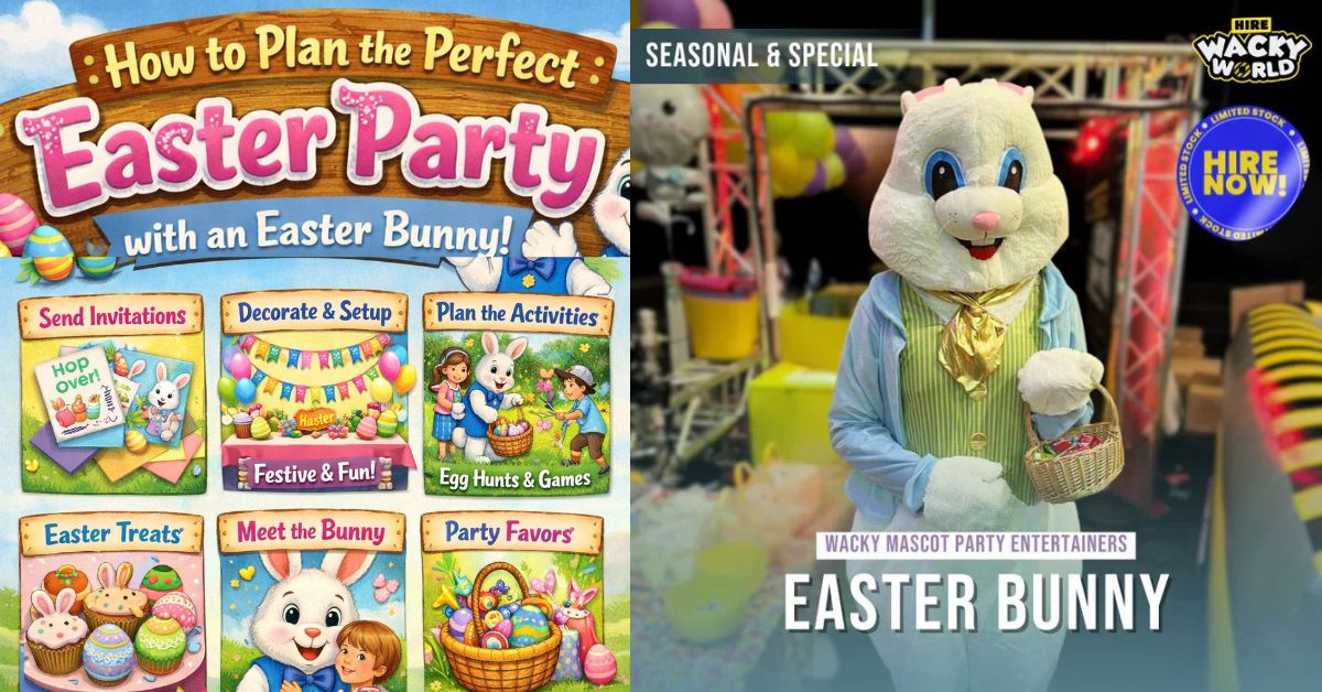How to Plan the Perfect Easter Party with an Easter Bunny