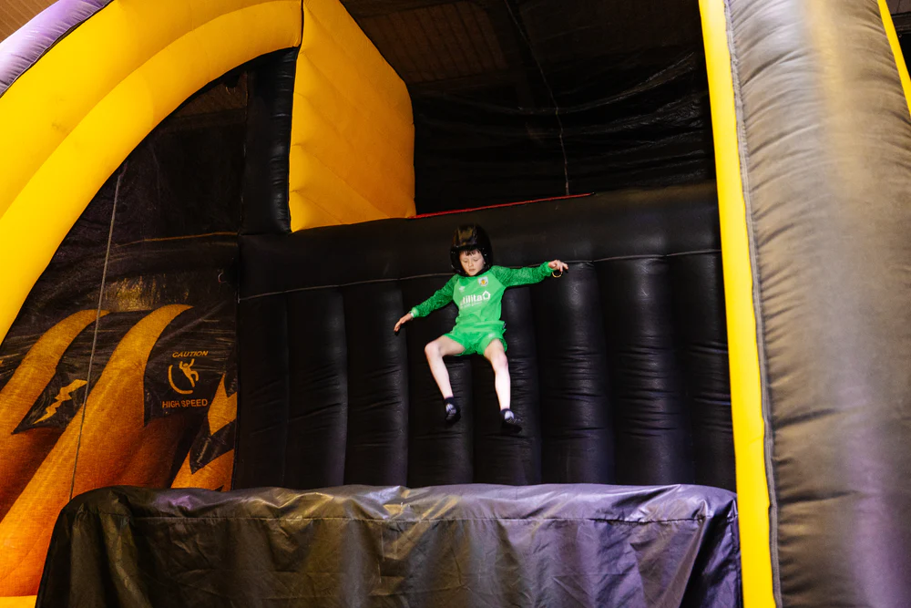 Add Thrills to Your Event with Inflatable Base Jump Hire from Wacky World Inflatable hire