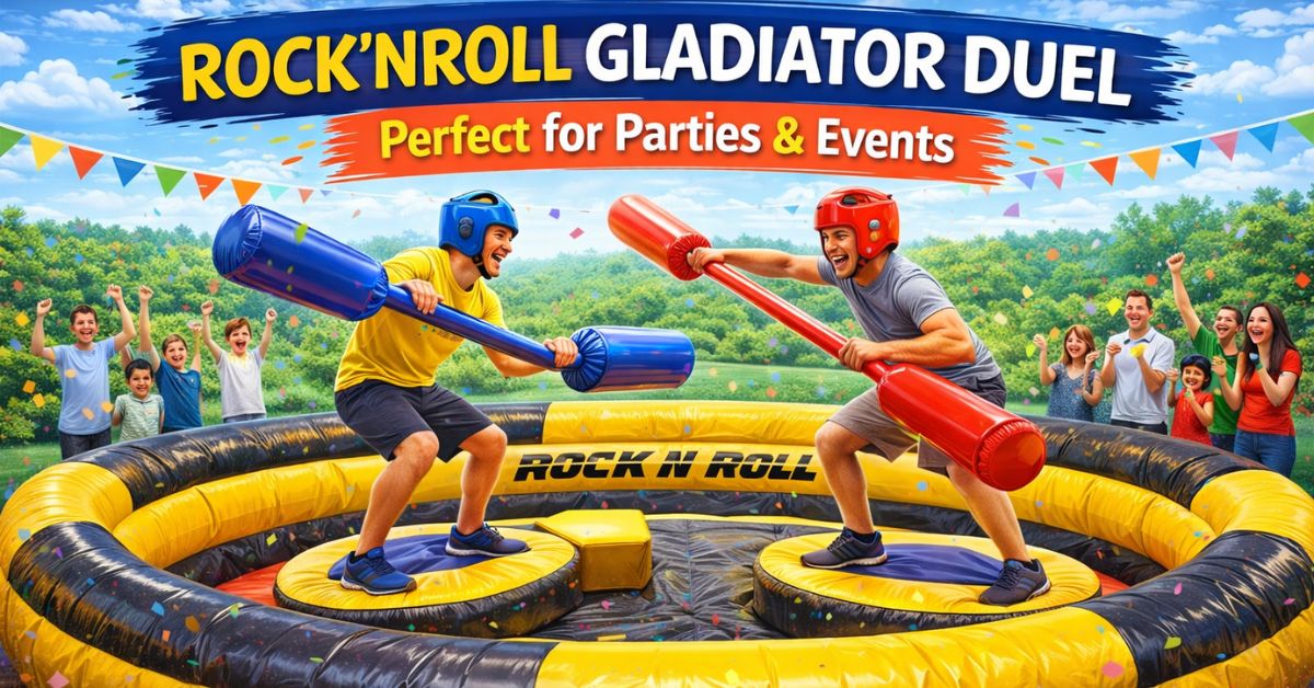 The Ultimate Guide to Inflatable Gladiator Hire for Parties and Events