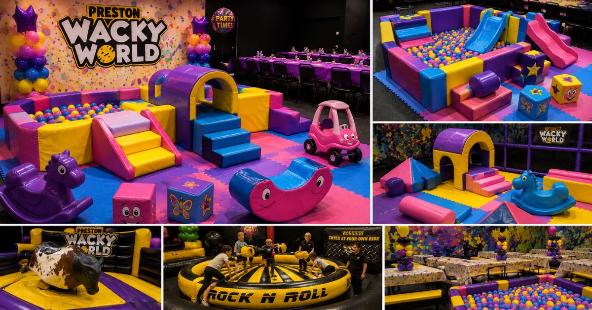 Soft Play Hire Preston for Toddlers' Birthday Parties and Indoor Events
