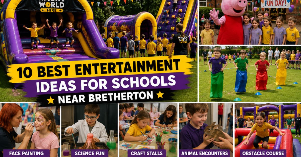 Top 10 Fun Day Entertainment Ideas for Schools Near Bretherton