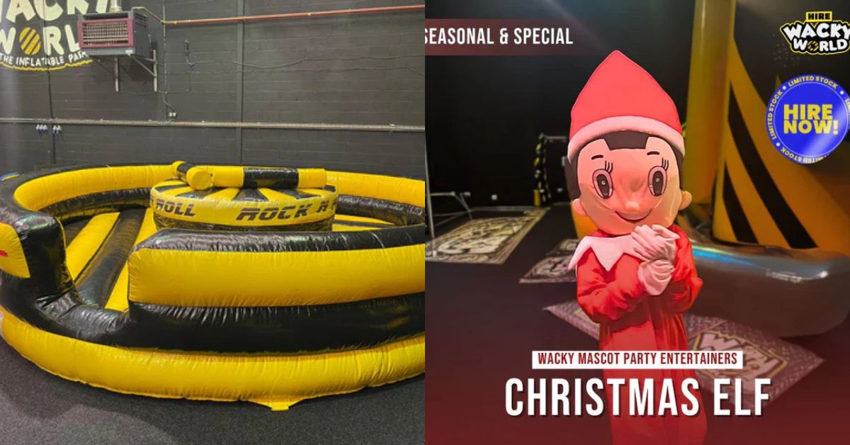 Best Indoor Inflatables to Hire for Christmas Parties, School Holidays & Winter Events
