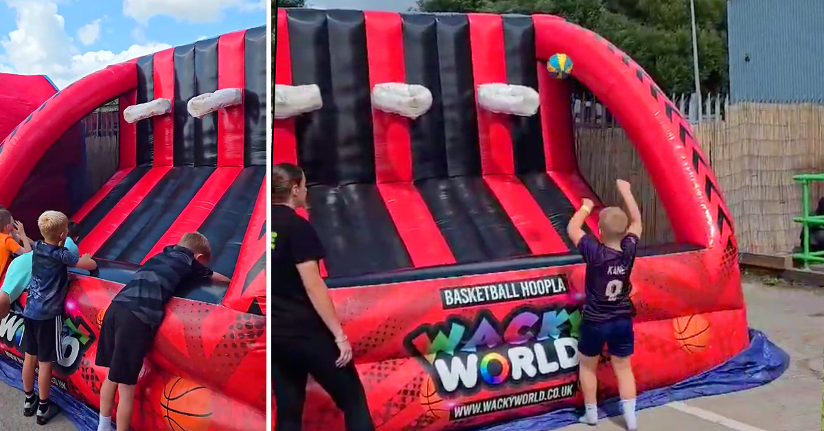 Basketball Inflatable Sets Are Perfect for Parties