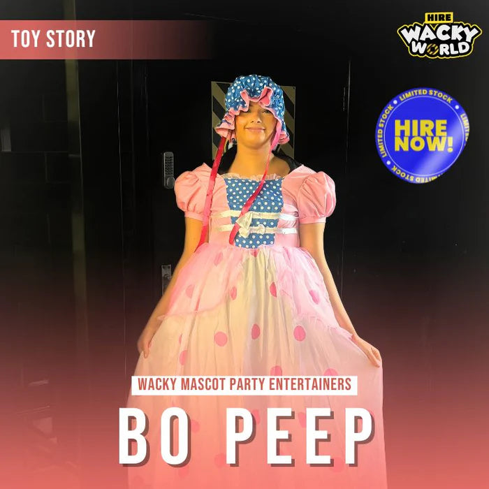 Hire Bo Peep Mascot Entertainer