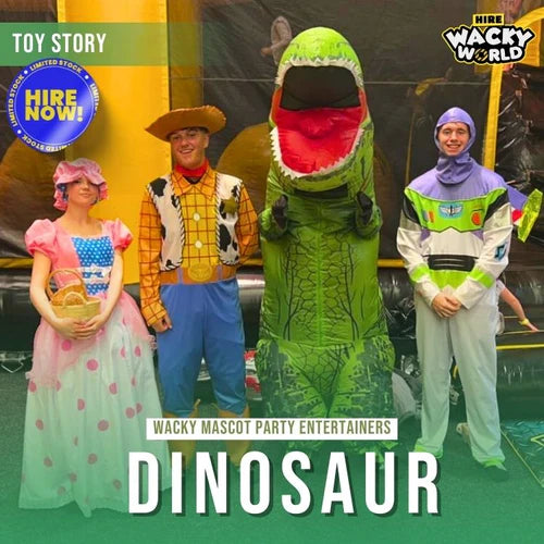 Hire Dinosaur Mascot Entertainer